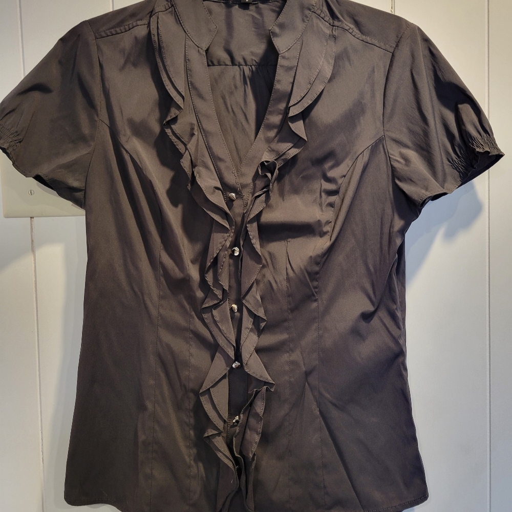 Express Button-Up Blouse